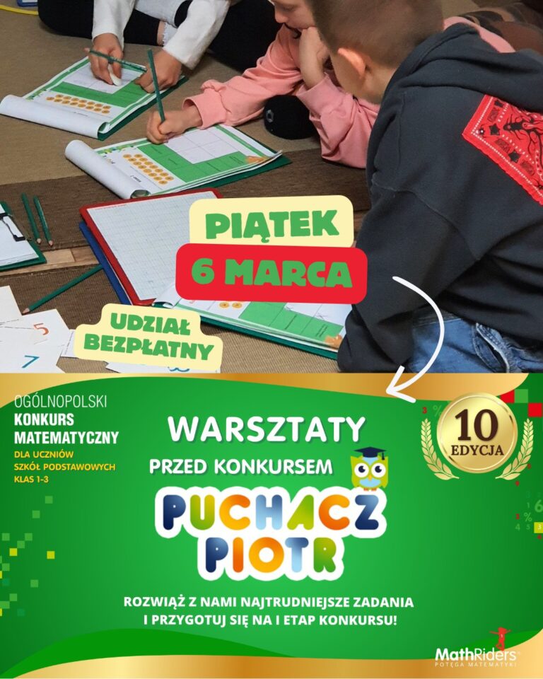 Warsztaty przed&nbsp;konkursem Puchacz Piotr