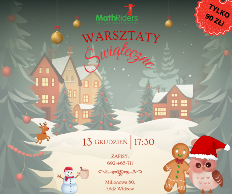 Warsztaty Świąteczne w Mathriders!