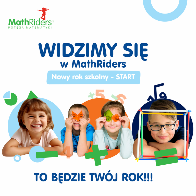 2 dni bezpłatnych zajęć MathRiders-15.09 i&nbsp;16.09