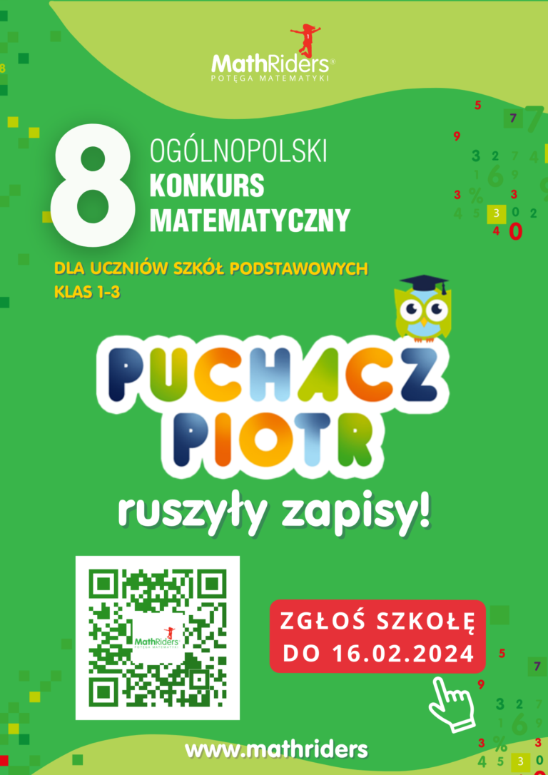 KONKURS PUCHACZ PIOTR – RUSZYŁY ZAPISY!