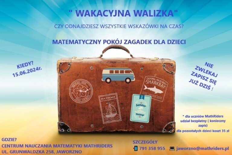 ” WAKACYJNA WALIZKA”