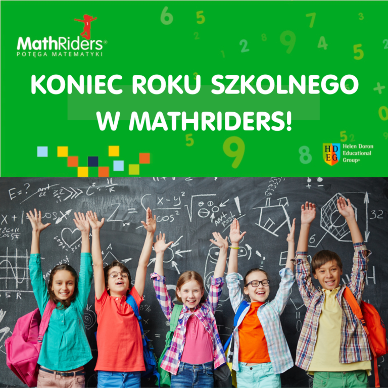 Zakończenie roku szkolnego w MathRiders