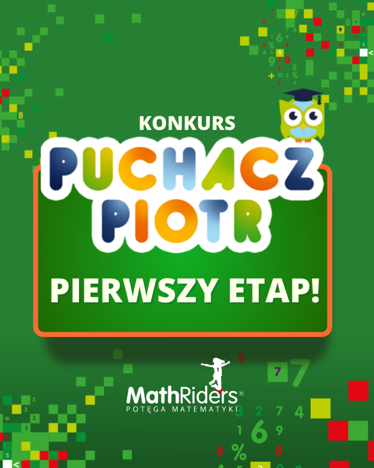I etap konkursu matematycznego Puchacz Piotr już za nami!