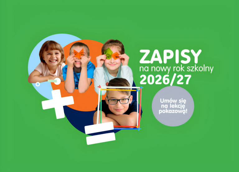 Wczesne zapisy na&nbsp;zajęcia z&nbsp;matematyki na&nbsp;rok szkolny 2026/27 już trwają!
