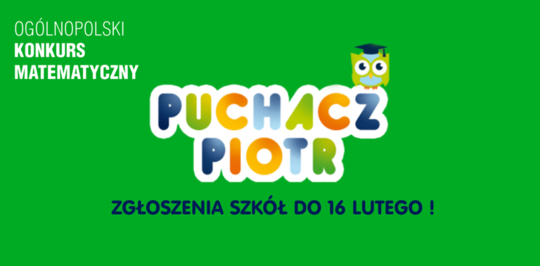 Konkurs matematyczny Puchacz Piotr 2024