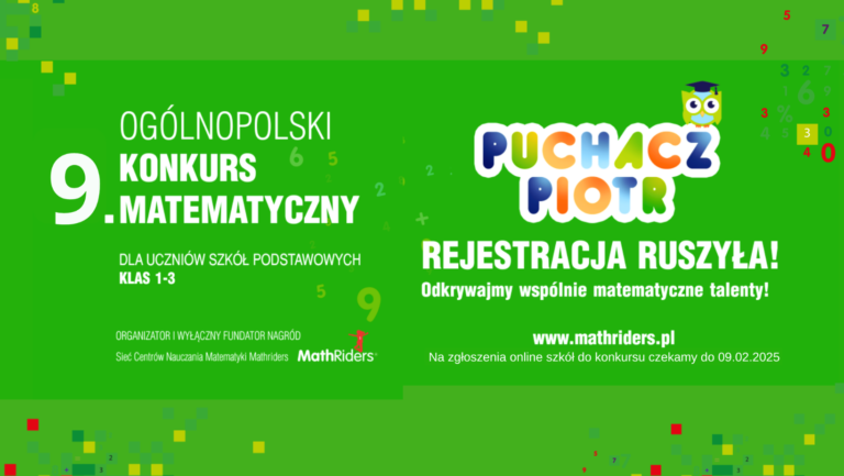 Ogólnopolski Konkurs Matematyczny „Puchacz Piotr”