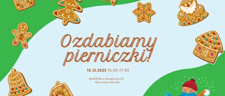Zapraszamy na świąteczne ozdabianie pierniczków!