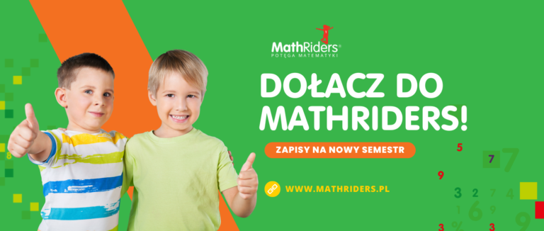 Zapisy na nowy semestr w centrach MathRiders w całej Polsce!